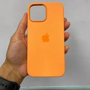 Genuine silicone apple case- marigold